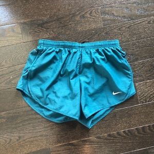 Teal Nike Running Shorts